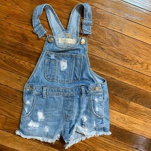 Zara jorts short overalls